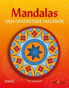 Mandalas Malebok- Enkel