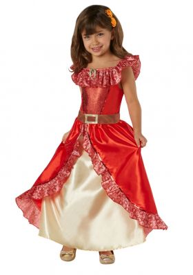 Disney Elena fra Avalor Deluxe Kostyme - Medium 5-6 år