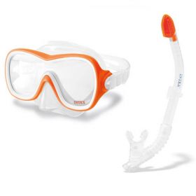 Intex Wave Rider Dykkermaske med Snorkel - Oransje