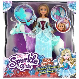 Sparkle Girlz - Vinter prinsesse med hest