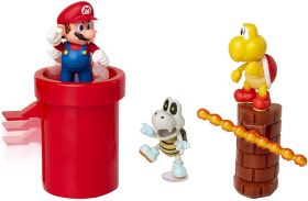 Nintendo Super Mario - Dungeon Diorama lekesett
