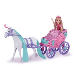 Sparkle Girlz dukke - Prinsesse med hest og vogn