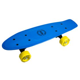 Street Runner Mini Retro Skateboard - Blå