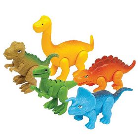 Kiddieland Figursett (5stk) - Dinosaurer