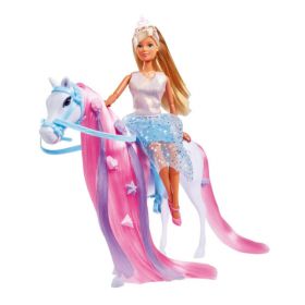 Steffi Love Dukkesett - Dukke m/prinsesse hest