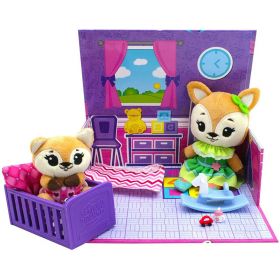Tiny Tukkins - Fox Cuddle 'n' Play Den