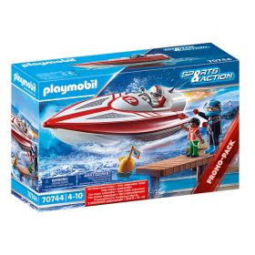 Playmobil Sports & Action - Speedbåt med undervannsmotor 70744