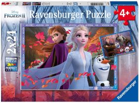 Ravensburger Puslespill 2x24 Brikker - Disney Frost 2