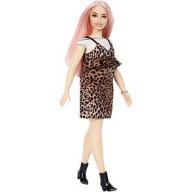 Barbie Fashonistas dukke - Leopard kjole FXL49