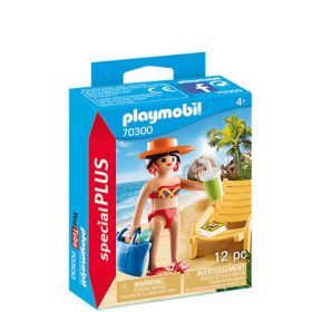 Playmobil Special Plus - Ferierende med strandstol 70300
