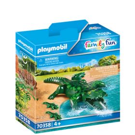 Playmobil Family Fun - Alligator med baby 70358