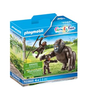 Playmobil Family Fun - Gorilla med baby 70360