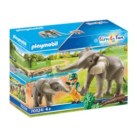 Playmobil Family Fun - Elephant habitat 70324