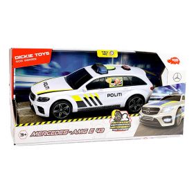 Dickie Toys SOS Series - Mercedes-AMG E43 Norsk Politibil