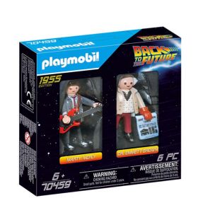 Playmobil Back to the Future - Marty Mcfly and Dr.Emmett Brown 70459
