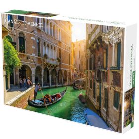 Puslespill 1000 Brikker - Venice Canal