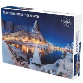 Puslespill 1000 Brikker - Matterhorn of the North