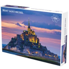 Puslespill 1000 Brikker - Mont Saint-Michel