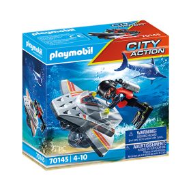 Playmobil City Action - Havsnød: Undervannsscooter i redningsinnsats 70145