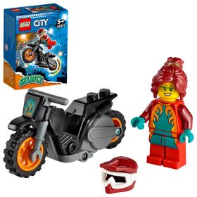 LEGO City - Stuntz Stuntmotorsykkel og flammedrakt-figur 60311