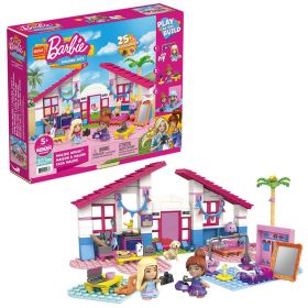 Mega Bloks Byggesett - Barbie Malibu Hus