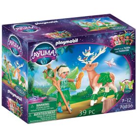 Playmobil Ayuma - Forest Fairy med totemdyr 70806