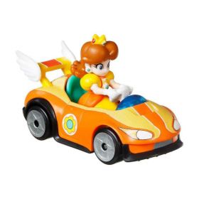 Hot Wheels Mario Kart Kjøretøy - Princess Daisy (Wild Wing)