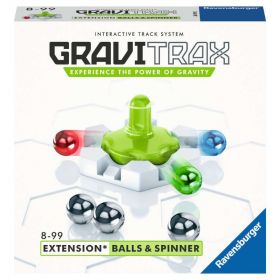 Ravensburger GraviTrax Utvidelsespakke - Klinkekuler og Spinner