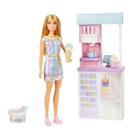Barbie Karriere Lekesett m/dukke - Iskrem Kiosk