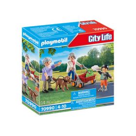 Playmobil City Life - Besteforeldre m/barnebarn 70990