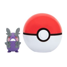 Pokémon Clip 'N' Go - Hangry Morpeko m/poké ball