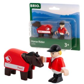 BRIO Hest og rytter 33793