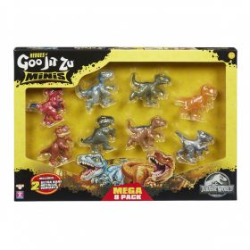 Goo Jit Zu Minis - Jurassic World 8 pakning 
