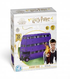 Harry Potter 3D Puslespill - The Knight Bus 73 brikker 