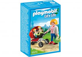 Playmobil City Life - Mor med tvillingvogn 5573