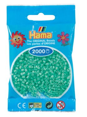 Hama Mini 2000 perler Lys Grønn 11