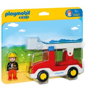 Playmobil 123 - Brannbil med stige 6967