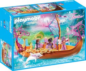 Playmobil Fairies - Fortryllet båt med feer 9133