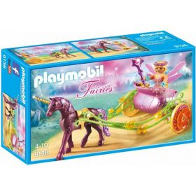 Playmobil Fairies - Enhjørningtrukket fevogn 9136
