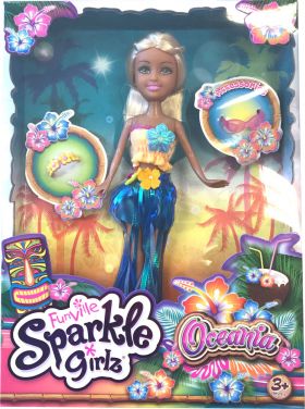 Sparkle Girlz Oceania Dukke med tilbehør #4