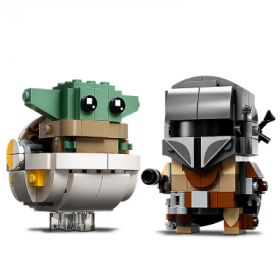 LEGO Star Wars BrickHeadz - Mandalorianeren og Barnet 75317