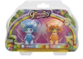 Glimmies Rainbow Friends 2-pk - Wolfelie og Linxia