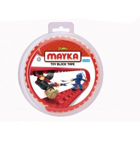 Mayka Block Tape 1 meter - Rød