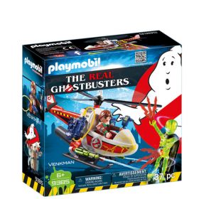 Playmobil Ghostbusters - Venkman med Helicopter 9385