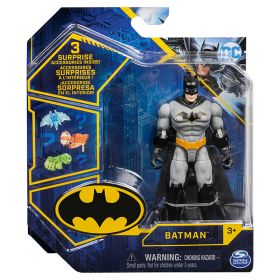 DC Comics Batman Figur 10cm - Batman m/mysterietilbehør