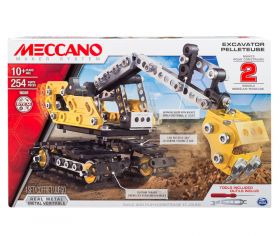 Meccano 2 modeller i 1 - Gravemaskin og Bulldoser