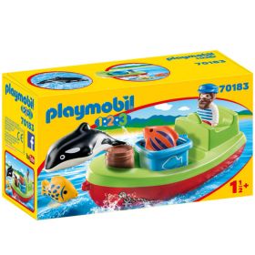 Playmobil 123 - Fisker med båt 70183