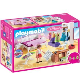Playmobil Dollhouse - Soverom med sykrok 70208