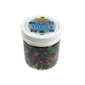 Hama Midi 3000 perler - Glitter mix 54
