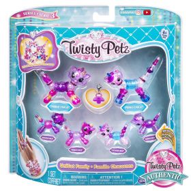 Twisty Petz Serie 3 Familie - UniCat familie 6 figurer